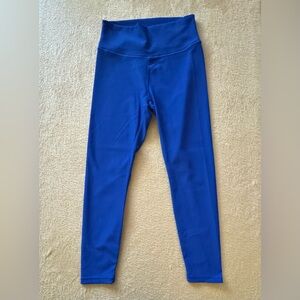 Sleek High-Rise WILO the Label Blue Leggings